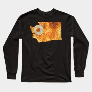 Washington Toast and Egg Brunch Seattle Long Sleeve T-Shirt